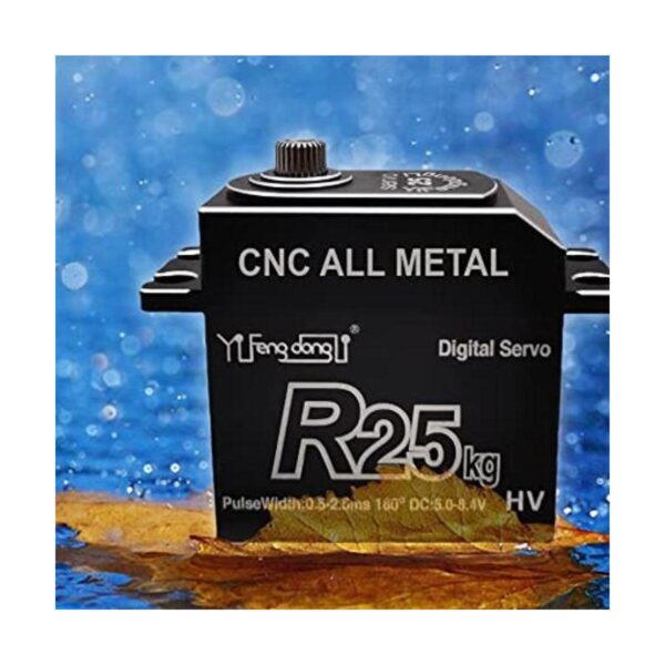 Full Metal HV Servo de dirección impermeable alto 180