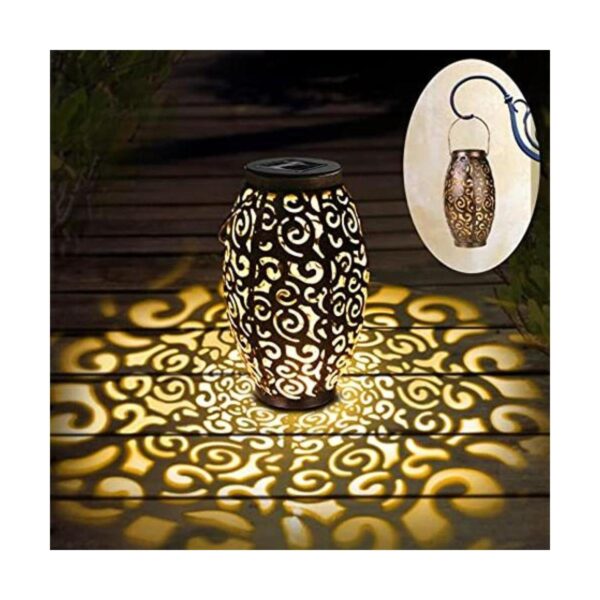 Luces solares colgantes al aire libre faroles solares LED_1