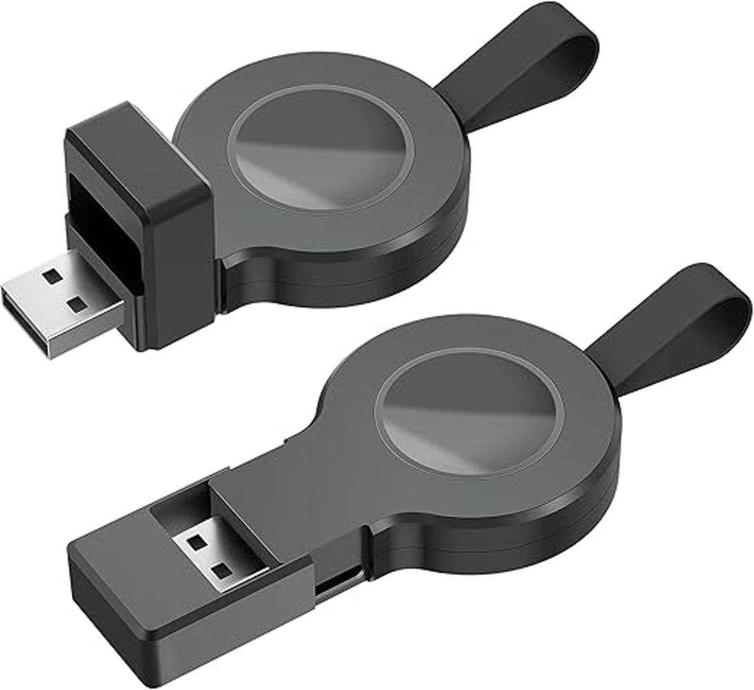 Paquete de 2 cargadores inalámbricos compatibles con Apple