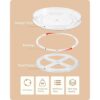 Roninkier Clear LazySusan Organizador de armario para_4