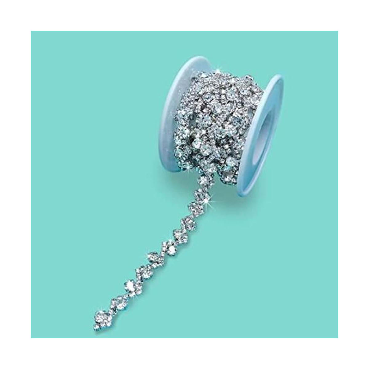 Yhsheen Cadena circular de diamantes de imitación de 1