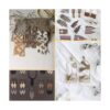 Yholin Kit de cuentas de semillas de cristal 9600 cuentas