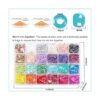 Yholin Kit de cuentas de semilla de vidrio 0.157