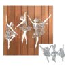 3 piezas hermosas de metal para hacer tarjetas bailarinas