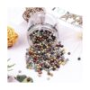 Yholin Kit de cuentas de semillas de cristal 9600 cuentas