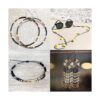 Yholin Kit de cuentas de semillas de cristal 9600 cuentas