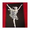3 piezas hermosas de metal para hacer tarjetas bailarinas