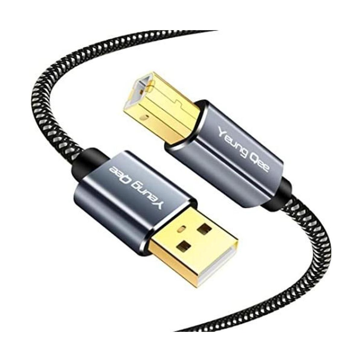 Cable de impresora de 6 pies cable de impresora USB de
