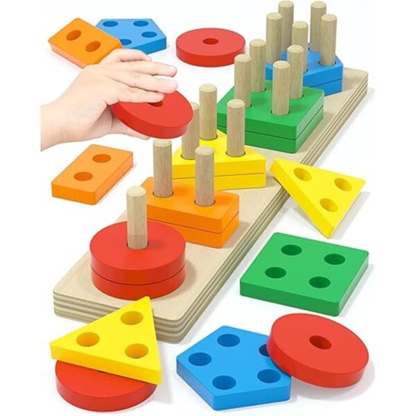 Montessori Juguetes para niños de 1 2 3 años juguetes_1