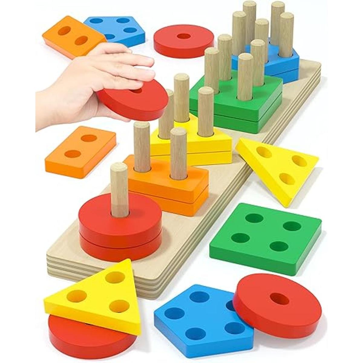 Montessori Juguetes para niños de 1 2 3 años juguetes