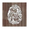Happy Easter Rabbit Troqueles de metal para hacer