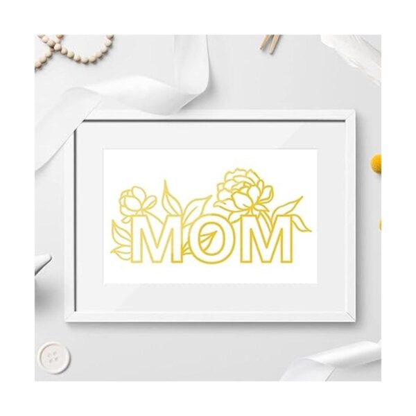 MOM Troqueles de metal con flores de rosas para hacer