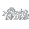 MOM Troqueles de metal con flores de rosas para hacer