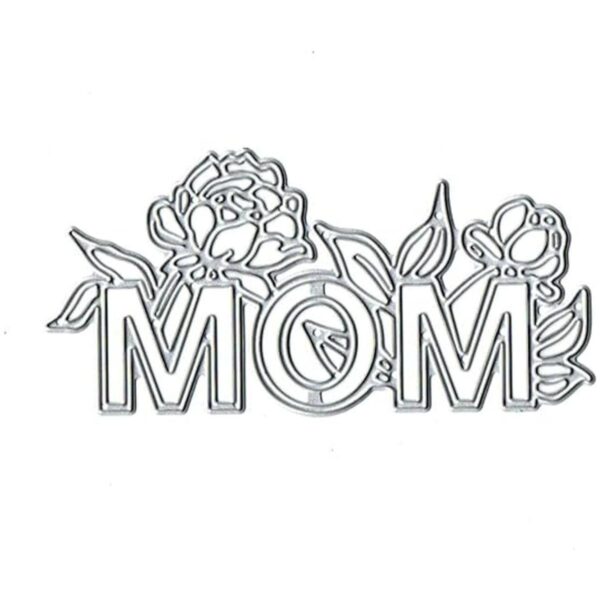 MOM Troqueles de metal con flores de rosas para hacer