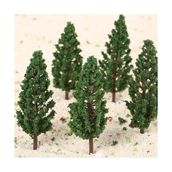 50 árboles modelo de pinos para escenas de escala HO o OO