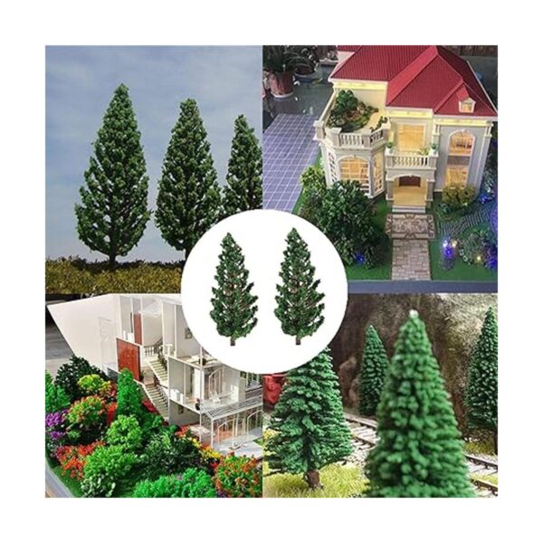 50 árboles modelo de pinos para escenas de escala HO o OO