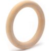 Yesland 40 anillos de madera maciza natural de 2.756 in