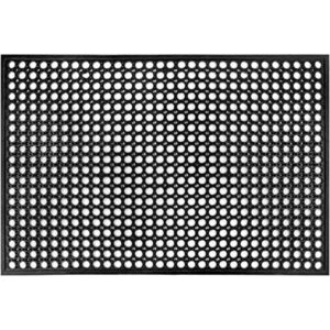 Yesland Tapete de goma para puerta de 35 x 23 pulgadas