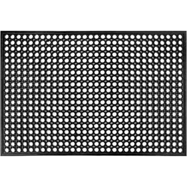 Yesland Tapete de goma para puerta de 35 x 23 pulgadas