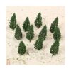 50 árboles modelo de pinos para escenas de escala HO o OO
