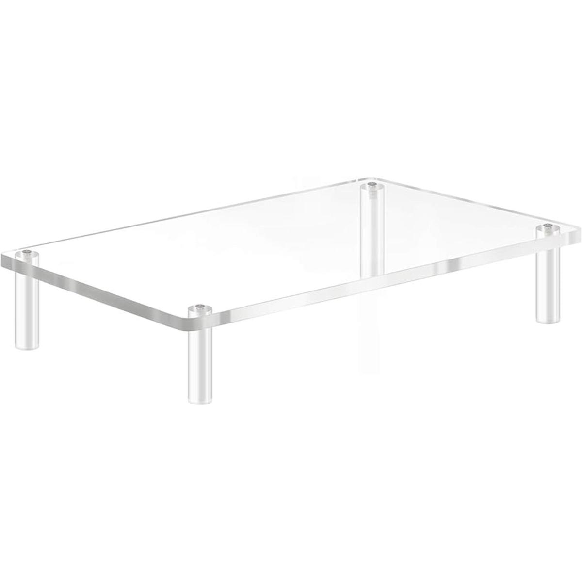 Yestbuy Soporte de acrílico para monitor elevador