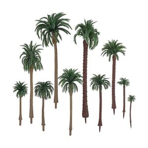Yetaha 48 piezas modelo de árboles de palmera de coco