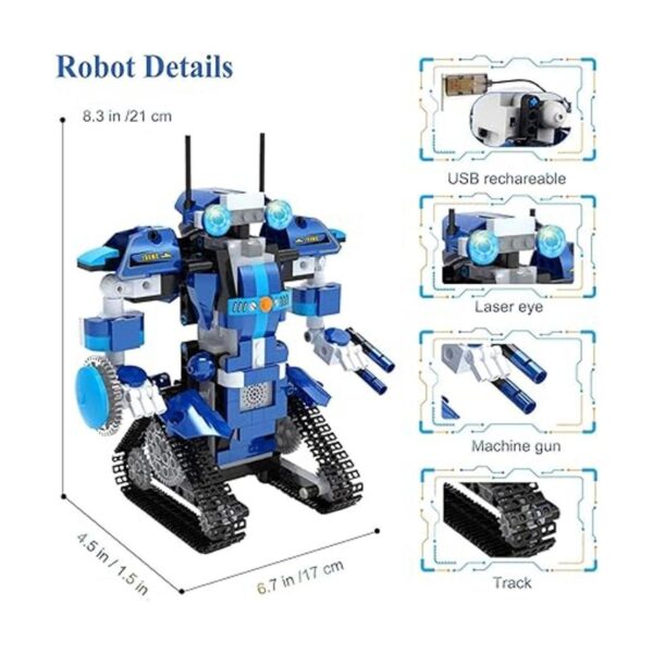 Yerloa Kit de construcción de robots para niños de 6 a 12_2