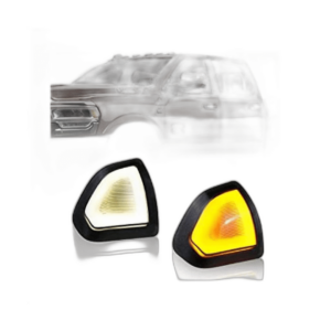 Luz direccional izquierda y derecha Switchback espejo LED_1