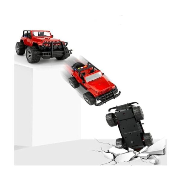 YesToys Juguete de coche todoterreno militar de combate de