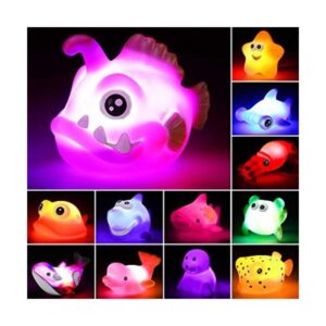 Juguetes de baño juego de 12 piezas de animales marinos_1