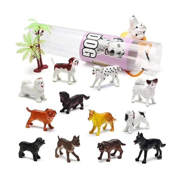 Juguete de animales de 82 piezas mini dinosaurio de