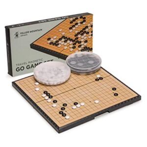 Pizarra magnética Go con juego de piedras plásticas_1