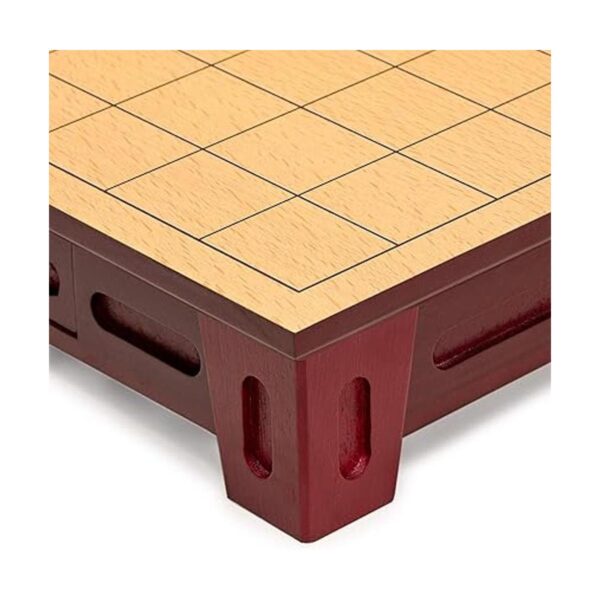 Juego de ajedrez japonés Shogi con tabla y cajones de_3