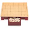 Juego de ajedrez japonés Shogi con tabla y cajones de_5