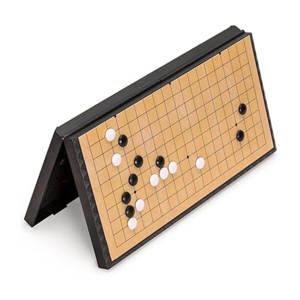 Pizarra magnética Go con juego de piedras plásticas_4