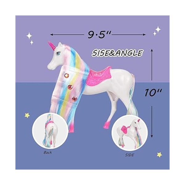 Muñecas mágicas de unicornio y princesa juguetes de_4