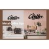 Black Wire Coffee Sign for Wall Metal Coffee Bar Art_2