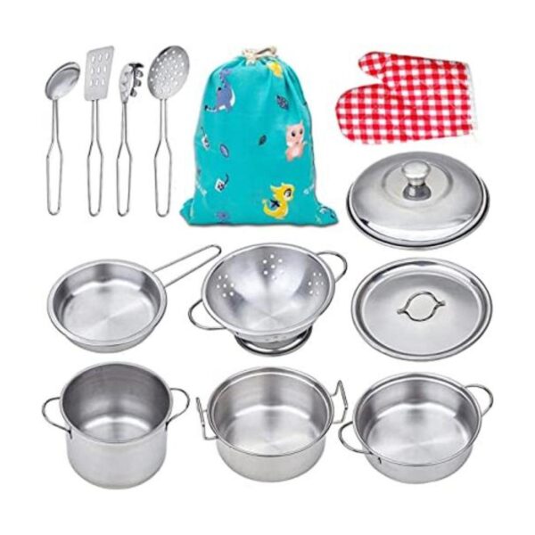 Yellora Juego de juegos de cocina ollas y sartenes_1