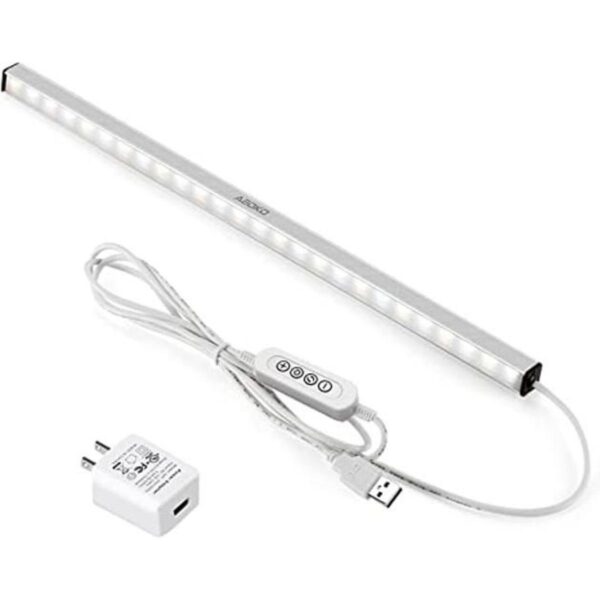 ASOKO Iluminación LED para debajo de gabinete con enchufe_1