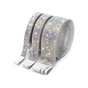 3 rollos de cinta de diamantes de imitación de cristal_1