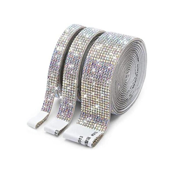 3 rollos de cinta de diamantes de imitación de cristal_1