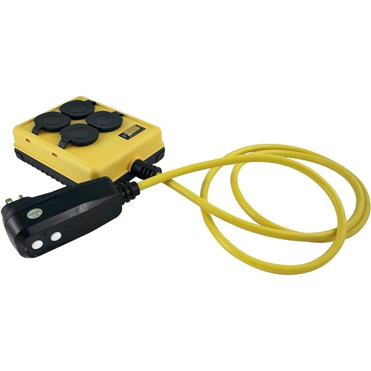 Yellow Jacket 2516 143 GFCI Caja de alimentación