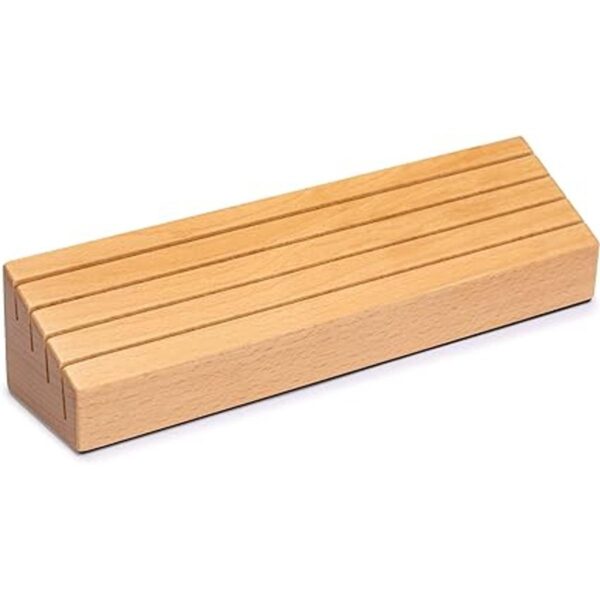 Yellow Mountain Imports Portatarjetas de madera de haya_2