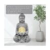 Nacome Estatua de Buda meditadora con luz solar Buda_2