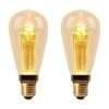 Bombillas de filamento vintage E26 Edison ST64 de vidrio_1