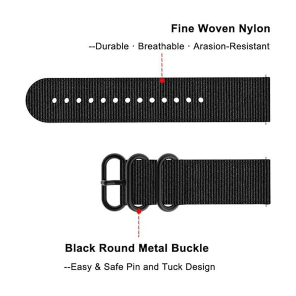 Yeejok Vivoactive 3 bandas de nailon repuesto de correas_2