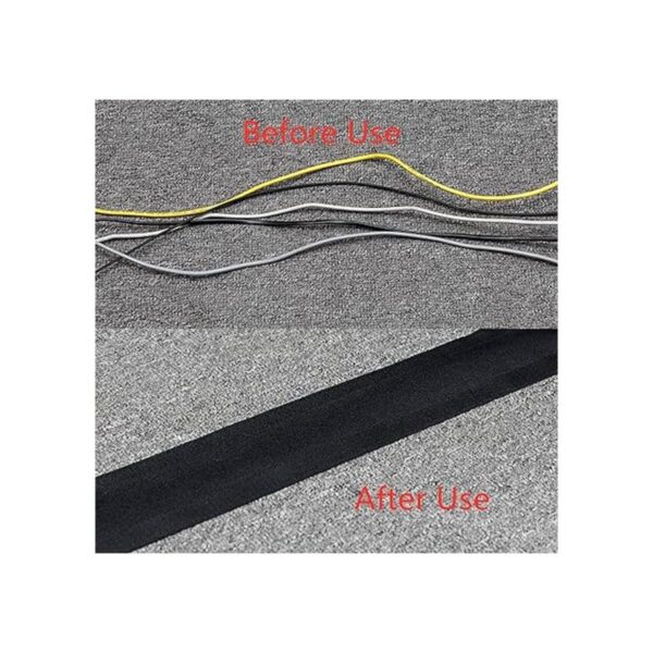 Yebazy Cable Grip Strip cubierta de cable para proteger_4