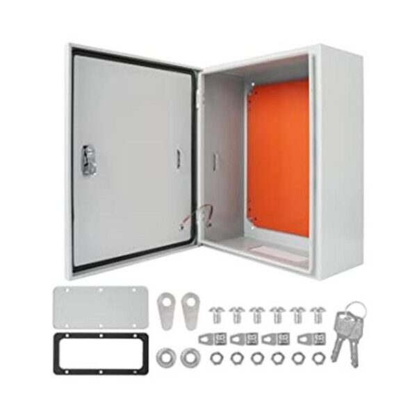 Caja eléctrica de acero laminado en frío de 23.6 x 20 x 8_1