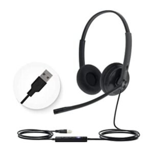 Yealink Auriculares con micrófono auriculares USB_1
