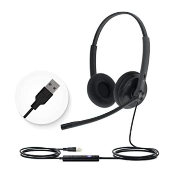 Yealink Auriculares con micrófono auriculares USB_1